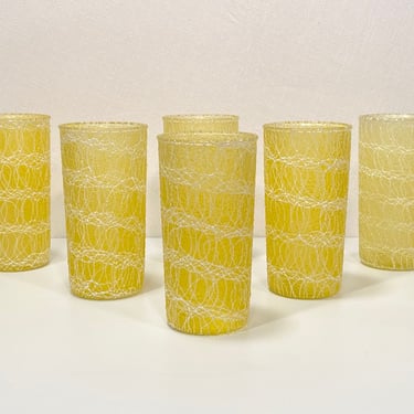 Six Color Craft Yellow Spaghetti Tumblers 