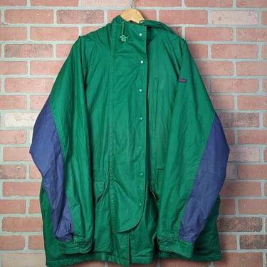 Vintage 90s Polo Ralph Lauren Hi-Tech ORIGINAL Flecce Lined Parka - Extra Large 