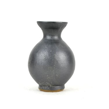 Studio ceramic vase handmade ceramic 50s 60s pottery signed flower vase design pottery mid century vintage art ceramics modern retro 