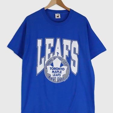 Vintage 1990 NHL Toronto Maple Leafs T Shirt Sz XL