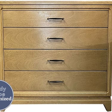 34&quot; Unfinished 4 Drawer United Furniture Corporation Vintage Dresser #08284