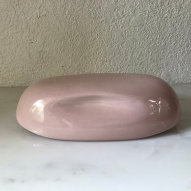 Vintage Russel Wright Iroquois Pink  Butter Dish Cover , Casual China 
