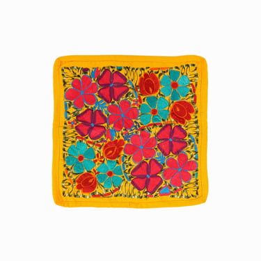 Sebastian Giron Guzman Embroidered Pillowcase Pillow Case Mexico Floral Flowers Embroidery 
