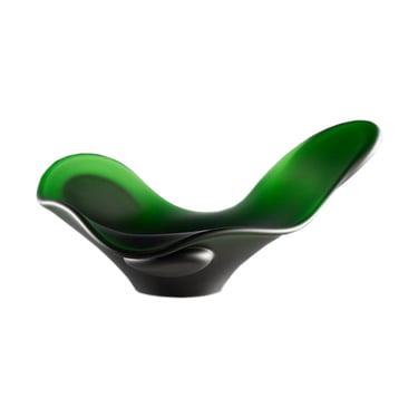 Anna Torfs Slow Glass Bowl in Green