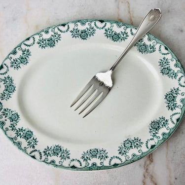 Antique (1890s) Grindley Derwent Platter, Oval Serving Platter, Staffordshire England, farmhouse country kitchen, vintage home decor 