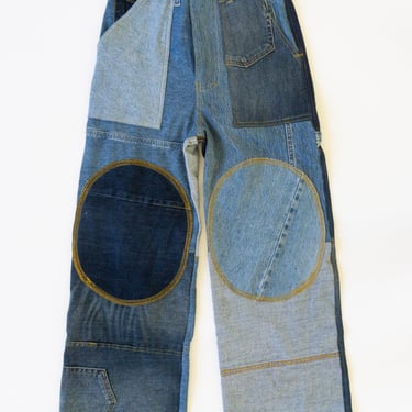 Reworked Blue Jeans