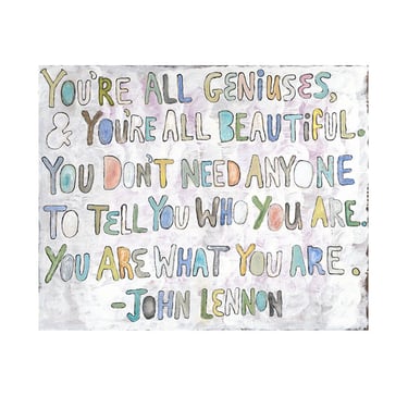 You're All Geniuses Wall Art