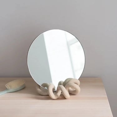 Curlee Table Mirror - Sin Ceramics