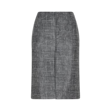 Bottega Veneta Women Bottega Veneta Printed Leather Midi Skirt