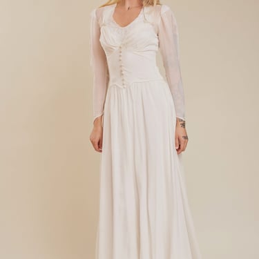 Clarisse Chiffon Gown - S