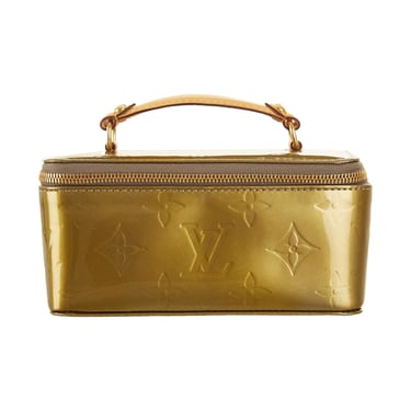 Louis Vuitton M91614 Monogram Vernis Leather Jaune/ Beige/ Yellow Alma Tote  Bag (FL4168) - The Attic Place