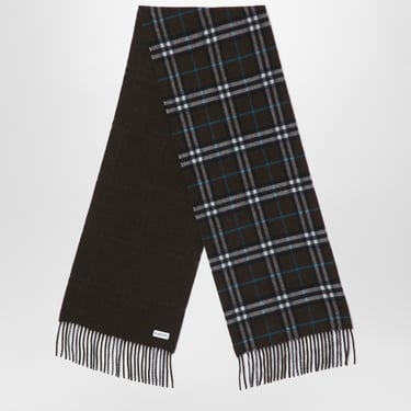 Burberry Cashmere Check Pattern Scarf Women