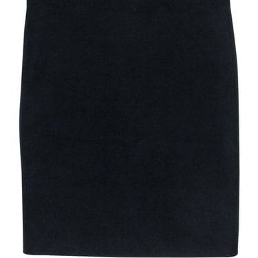 Alexander Wang - Black Ribbed Knit Mini Skirt Sz S