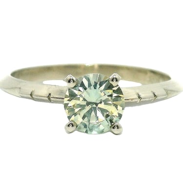 The Tuyet - 1.13 Ct. Round Montana Sapphire Ring