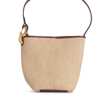 Jw Anderson 'The Corner' Beige Leather Blend Bag Women