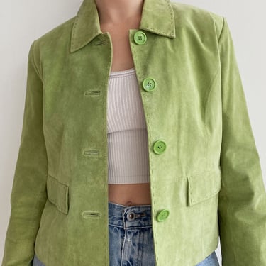 Green Suede Jacket