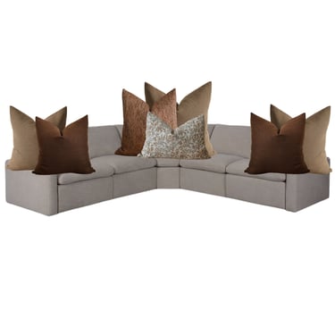 Sectional Pillow Combo 'Indian Summer'