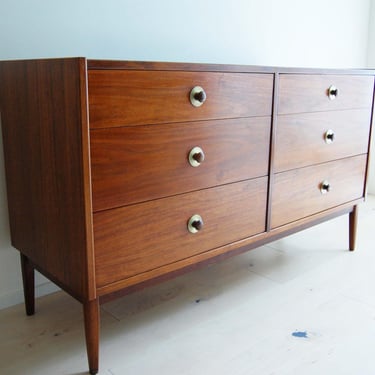 Shipping fee for Mid Century Modern Walnut Lowboy Dresser 6 Drawers 