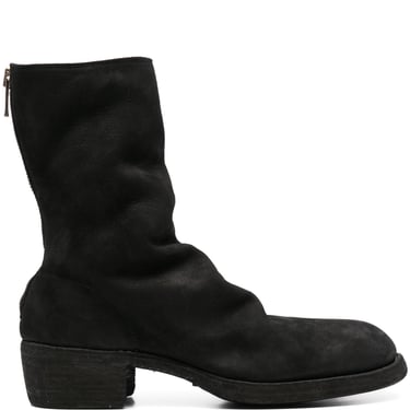 Guidi Unisex Back Zip Mid Boot