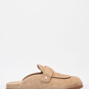 Max Mara Women Suede Mules