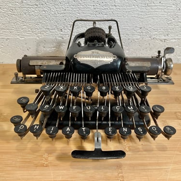 1902 Blickensderfer No 5 Typewriter, Professionally Serviced, Original Case, Catalog 