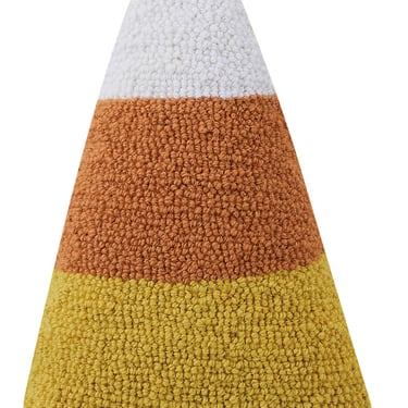 Shaped Candy Corn Hook Pillow