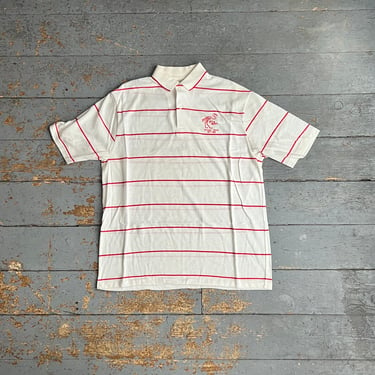 Vintage 1980s Purdue University Wiley Hall Polo Shirt 