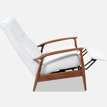 Mid-Century Modern Reclining Lounge Chair by Milo Baughman for Thayer Coggin