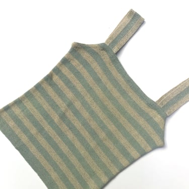 Vintage 50s Geistex Striped Knit Top by Geist & Geist 