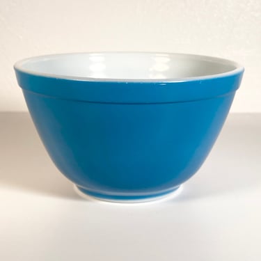 Pyrex Blue Primary #401 Mixing Bowl 