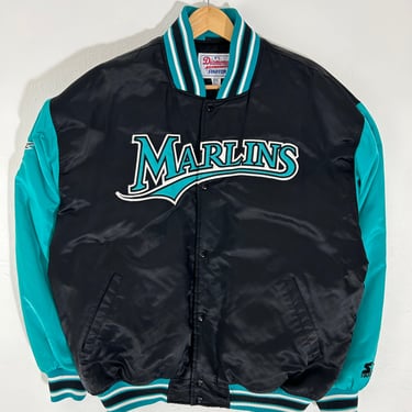 Vintage 1990s Florida Marlins Starter Jacket Sz. 2XL