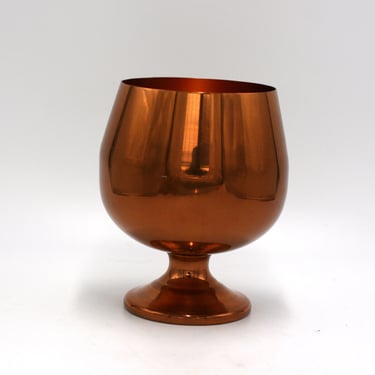 vintage Coppercraft Guild Brandy Snifter 