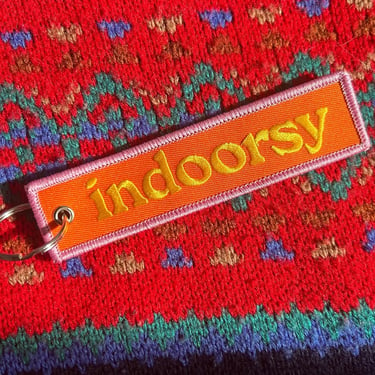 Indoorsy Embroidered Patch