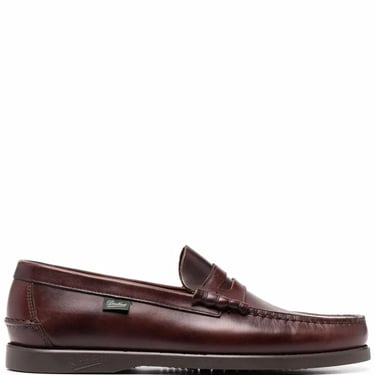 Paraboot Men Coraux Smooth Leather Penny Loafers