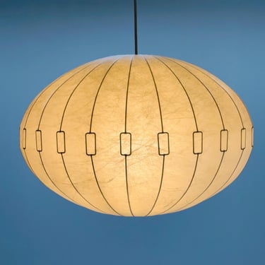 Big Space age pendant lamp by Designer Achille & Pier Giacomo Castiglioni: Bovezzo (Italy) 