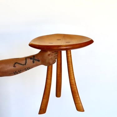 Studio Craft stool or side table by Steven Spiro