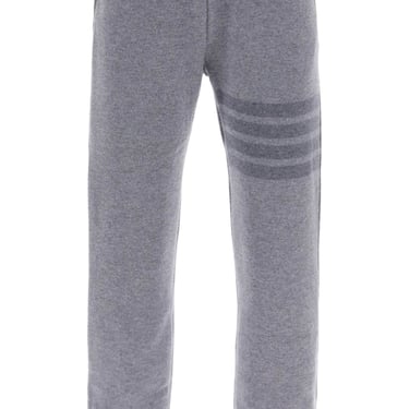 Thom Browne Knitted Joggers With 4-Bar Motif Women