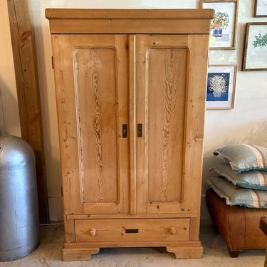 Vintage Pine Armoire