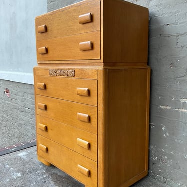 Oak Art Deco Chest of Drawers