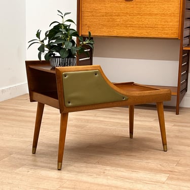 Mid Century Telephone Table by Chippy Heath Furniture Entryway Table 