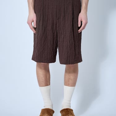 Dries Van Noten Men Crinkle Shorts