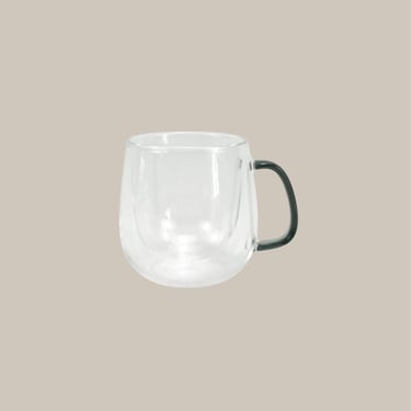 Double-Wall Glass Coffee Mug