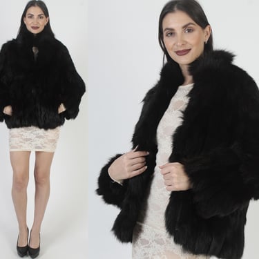 Eskimo Jacket / Alaskan Beaver Fur Coat / Hooded Real