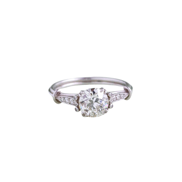 Art Deco Old European Cut Diamond Engagement Ring — Commitment, Curated