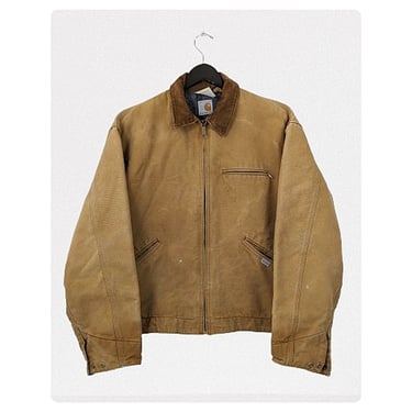 vintage 80's Carhartt Detroit jacket (Size: see measurements)