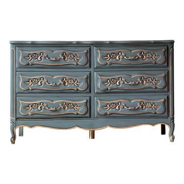 Huntley by Thomasville Country French Six Drawer Dresser Commode 
