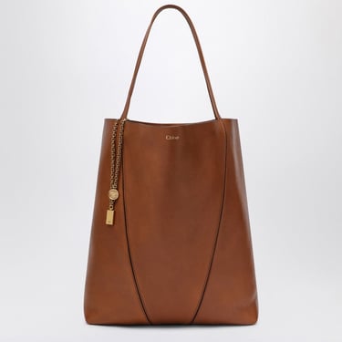 Chloé Chloé Spin Brown Large Tote Bag Women