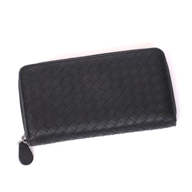 Bottega Veneta Intrecciato Zip Wallet*