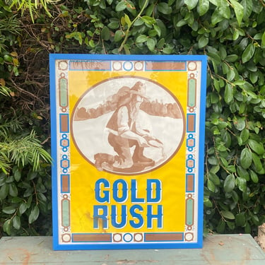 California Art — Vintage California Art — Vintage California — Vintage California Poster — West Coast Art — Gold Rush Art — Vintage Art 