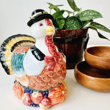 Ceramic Turkey Planter